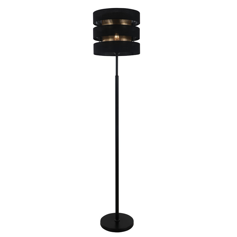 De ce să alegeți o lampă de podea neagră cu umbră dublă pentru decorul de acasă?