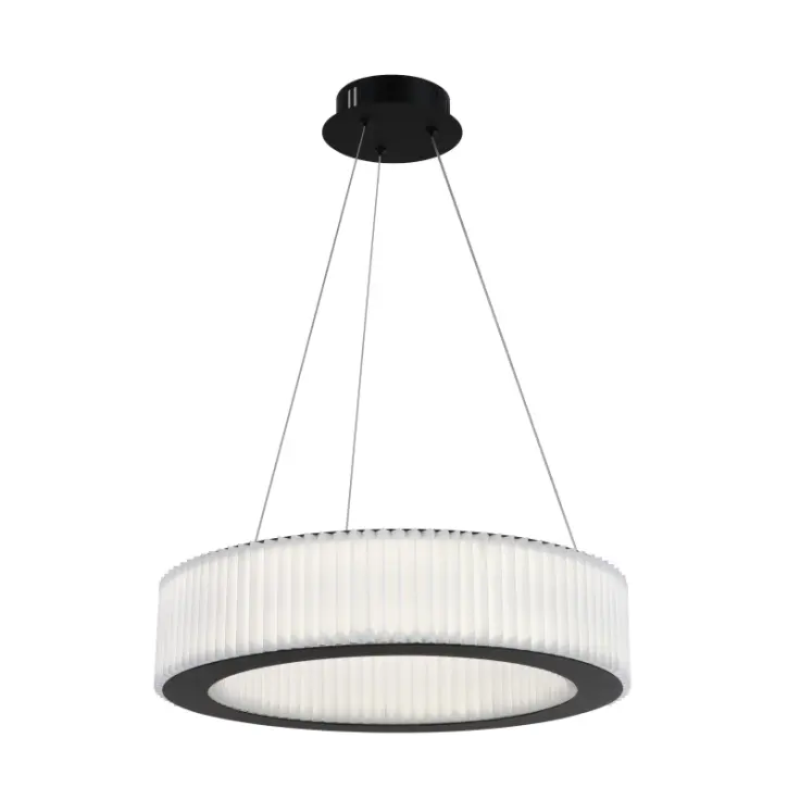 Cum transformă candelabru LED cu inel circular designul modern al iluminatului interior