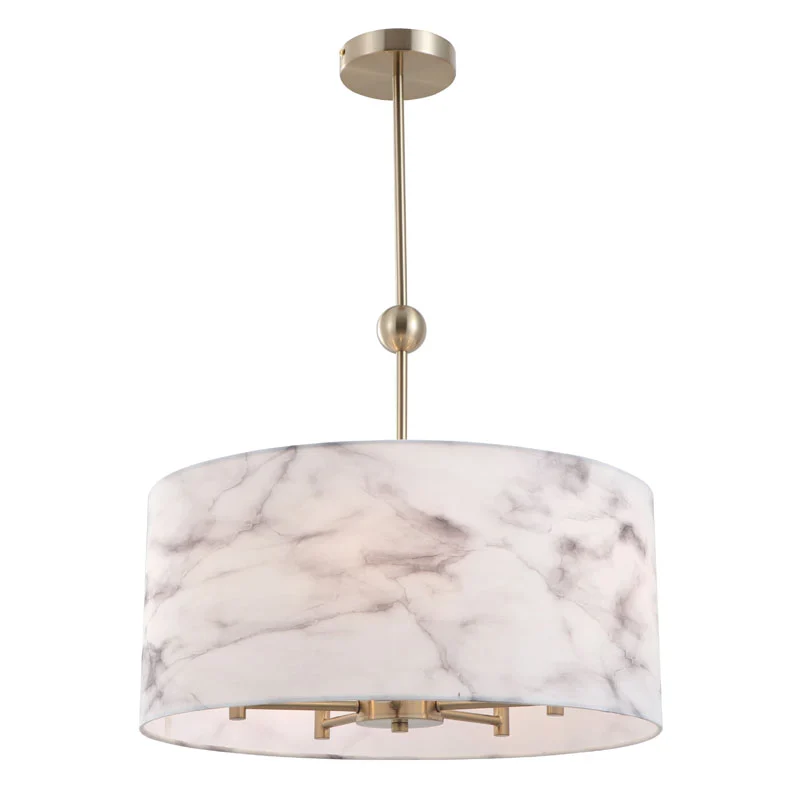 Candelabru din material cu 5 lumini