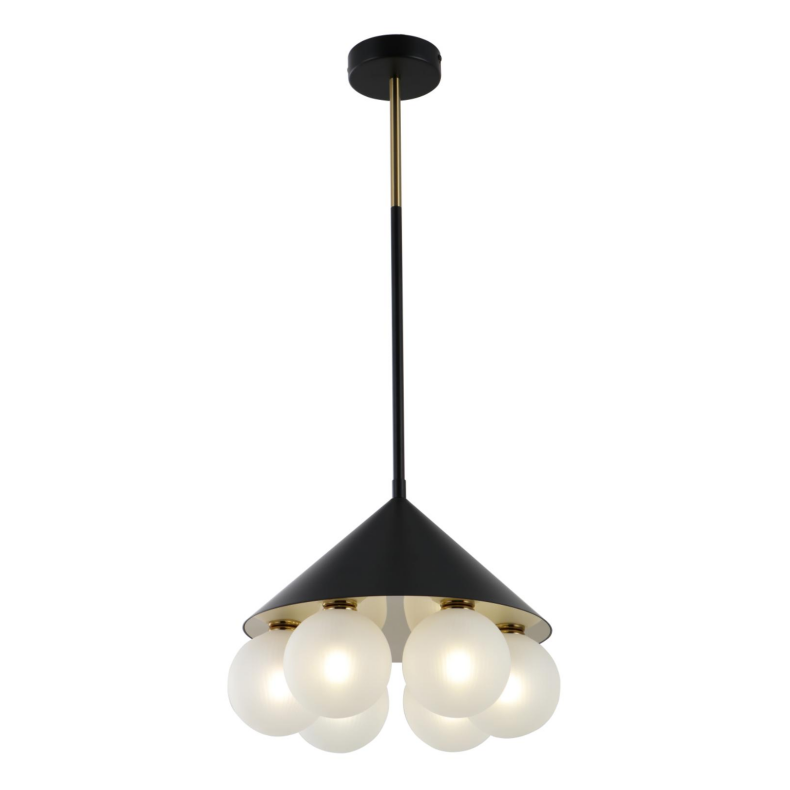 6 lumini lampă cu pandantiv geometric minimalist