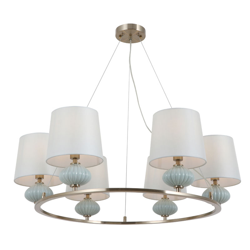 Candelabru Crown din ceramică pentru foaierul de intrare și camera de zi