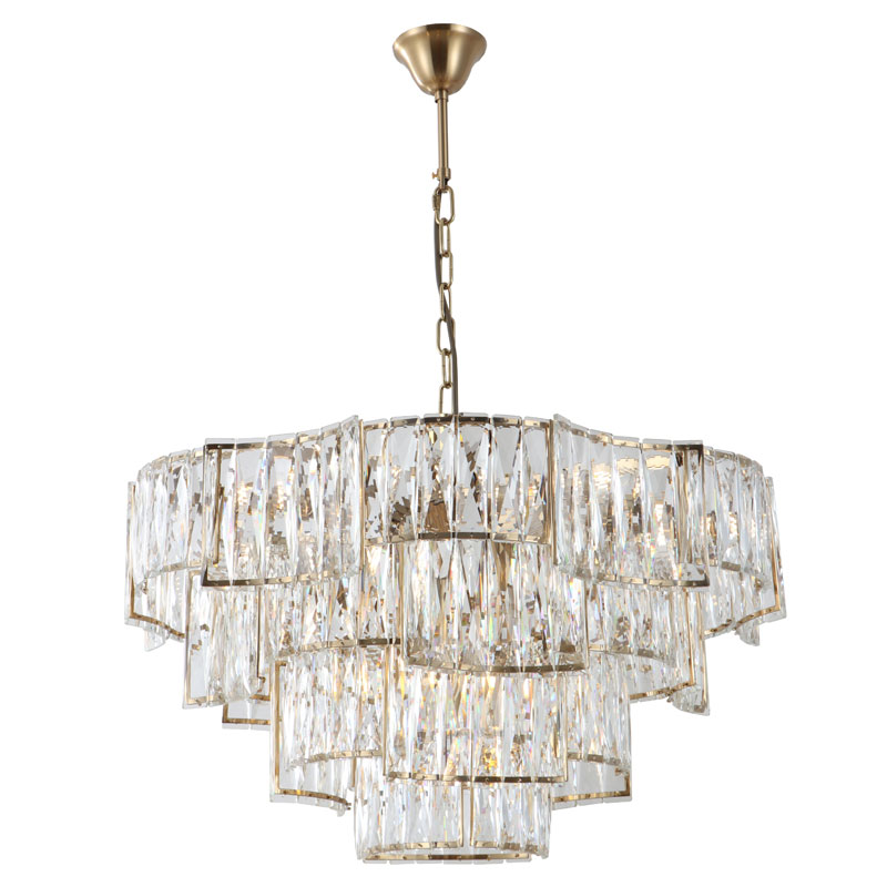 Candelabru de cristal vintage de lux
