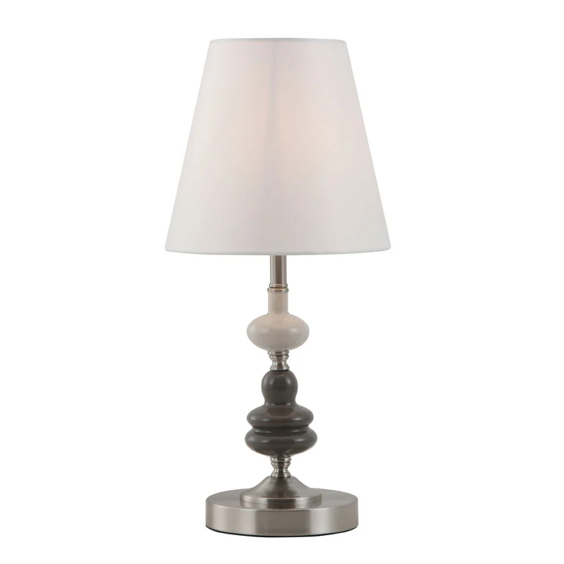 Lampă de masă modernă Drum Off-White
