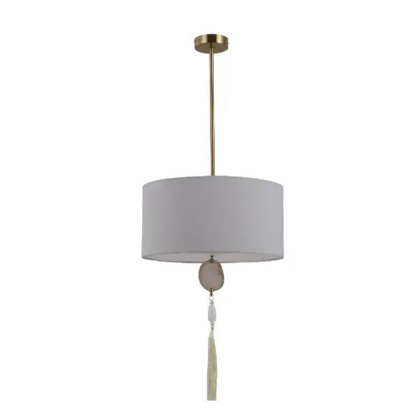 Lampa naturală cu pandantiv antic de agat