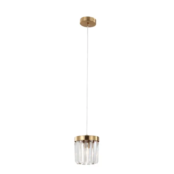 Single E14 BASE PIBEND BASE GOLD K9 Crystal Light